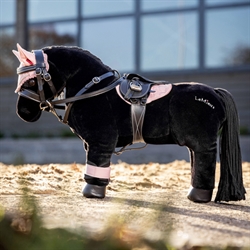 LeMieux Toy Pony Sadelunderlag /Pink Quartz - Vist på Mini Pony med matchende udstyr