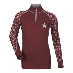 LeMieux Mini Base Layer T-Shirt - Rioja - Front