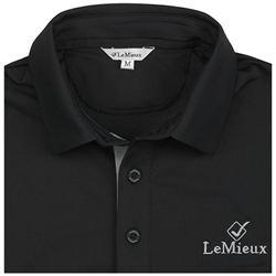 LeMieux Monsieur Polo T-Shirt /Sort - Med logo