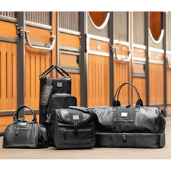 LeMieux Grooming Bag PU Læder / Sort - Serie af tasker i PU læder