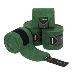 LeMieux fleece bandager / Hunter Green