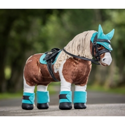 LeMieux Toy Pony Sadelunderlag /Azure blå - Vist på Toy Pony