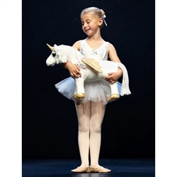 LeMieux Toy Pony Unicorn /Shimmer - Hvid - Med balletpige