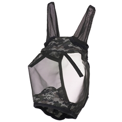 LeMieux Visor-Tek Fluemaske - UVmaske /Camo Brown