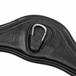 LeMieux Gel-Tek Anatomisk Springgjord /Sort - Med karabinhage