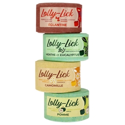 Lolly Lick Saltsten - 4 varianter stakket i tårn