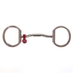 Myler bid MB36 mundstykke med eggbutt ringe med hooks