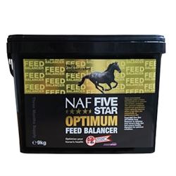 NAF Optimum 9 kg - fodertilskud til heste