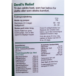 NAF Devil\'s Relief - Indhold