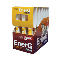 Ekstra energi til hesten - NAF EnerG Shot