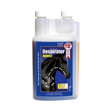NAF Respirator Boost - Tinktur til hestens luftveje