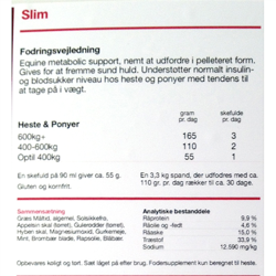 Slim fra NAF - Tilskud til trivelige heste - Mod fedtdepoter