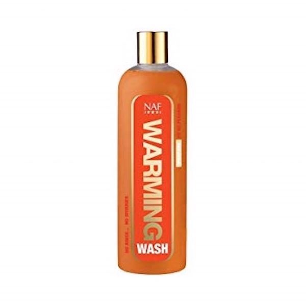 Warming wash fra NAF - Varmede body wash til hest