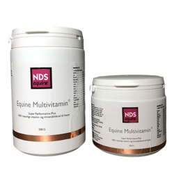 NDS Equine - Heste Vitaminer - Naturlige letoptagelige vitaminer og mineraler til heste