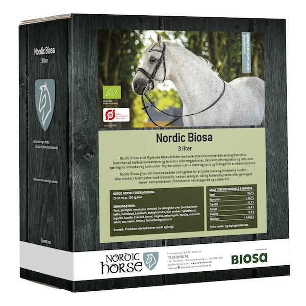 Biosa Horse 3 liter - Urteekstrakt med mælkesyrebalterier