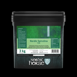 Nordic Horse Spirulina - Pelleteret - Spand med 3 kg.