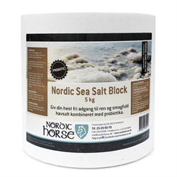 Nordic Horse Sea Salt med Probiotika Sliksten 5 kg