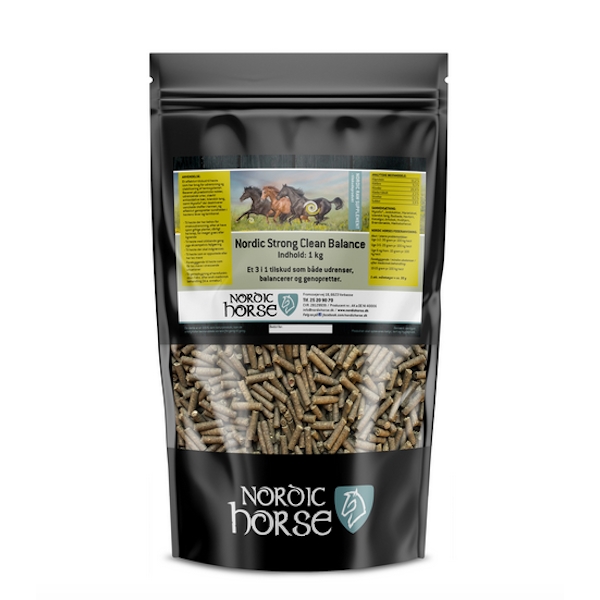 Nordic Horse Strong Clean Balance - 1 kg. med måleske