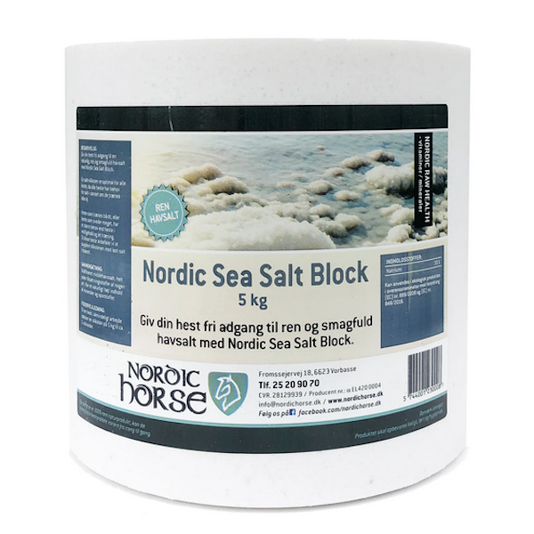 Nordic Horse Sea Salt Sliksten 5 kg