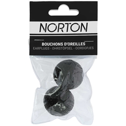 Norton Ørepropper til hest - Blød Gummi - Pakke med 2 stk.