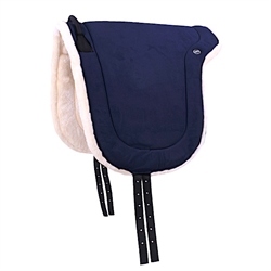 QHP Bareback pad - Ridepad - Navy