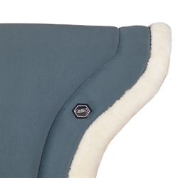 QHP Bareback pad - Ridepad - Petrol - Close up