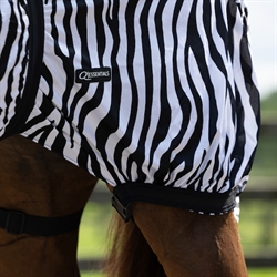 QHP Eksemdækken /Zebra nr. 6060 - Close up stropper ved bagben