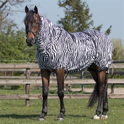 QHP Eksemdækken med Zebra striber nr. 6060