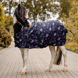 QHP Grime LIZE - Med unicorns - Vist på pony med matchende dækken
