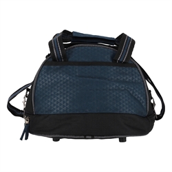 QHP Hjelmtaske / Mystic Blue - Set fra Bagsiden