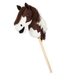 QHP Hobby Horse Kæphest / Skewbald Pinto - Kæphest med aftagelig kæp
