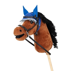 QHP Hobby Horse Hut til Kæphest /Kobolt Blå