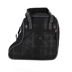 QHP Jodhpur Støvletaske til korte støvler / Midtnight Sort - Med udvendig lomme