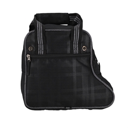 QHP Jodhpur Støvletaske til korte støvler / Midtnight Sort - Set fra siden