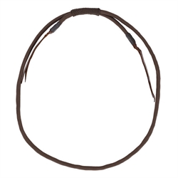 QHP Neck Rope LIBERTA - Justerbar Cordeo /Brun