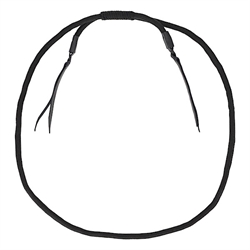 QHP Neck Rope LIBERTA - Justerbar Cordeo /Sort