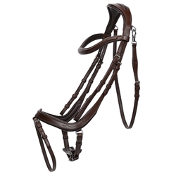 QHP SALERNO trense - Anatomisk /Brun