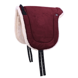 QHP Bareback pad - Ridepad - Bordeaux