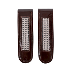 QHP Boot Clips MADELON - Støvle klips - Støvle klips med Klare sten