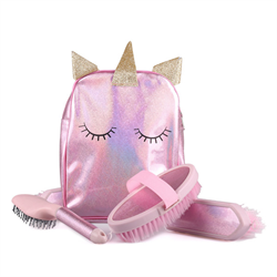 QHP Grooming Rygsæk med strigler /Pink