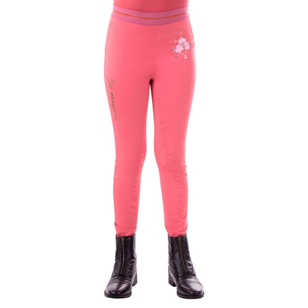 QHP Junior ridetights JAZZ / Dessert Rose