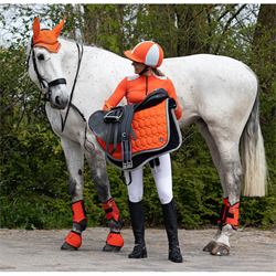 QHP Eventing gamacher Bagben - orange sæt