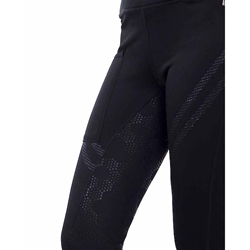 QHP Ridetights RAQUEL / Sorte ridebukser