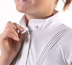 QHP Stævne bluse RIVA Junior - Med lynlås
