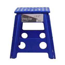 Foldbar skammel - QHP Step-Up - Blå