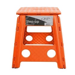 Foldbar skammel - QHP Step-Up - Orange