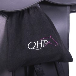 QHP Stigbøjle overtræk Fleece - Sort
