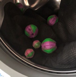 QHP Vaskebolde - Str. Small og str. XL i vaskemaskine