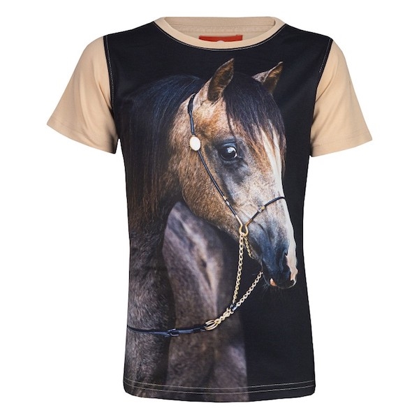 Red Horse Horsy T-Shirt til børn /Araber