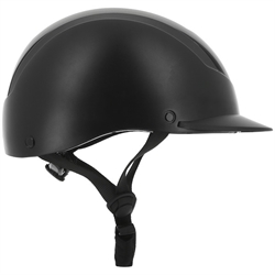 Riding World TOPY Junior Ridehjelm / Sort - Set fra siden